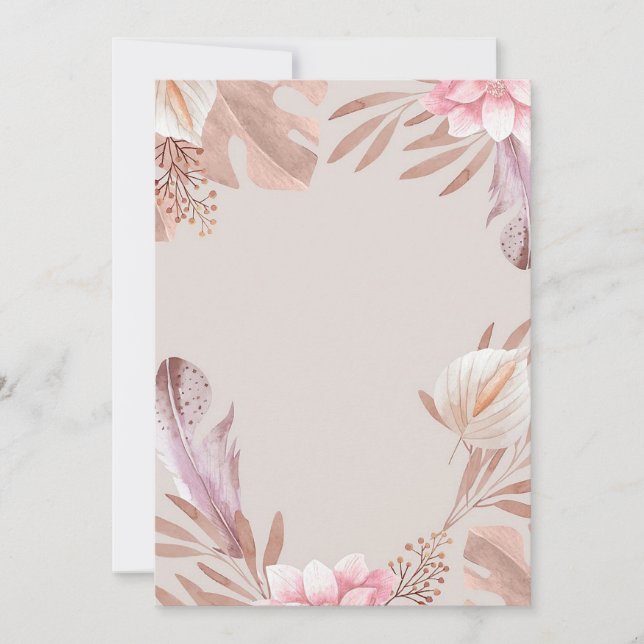 Invitation Floral (Devant)