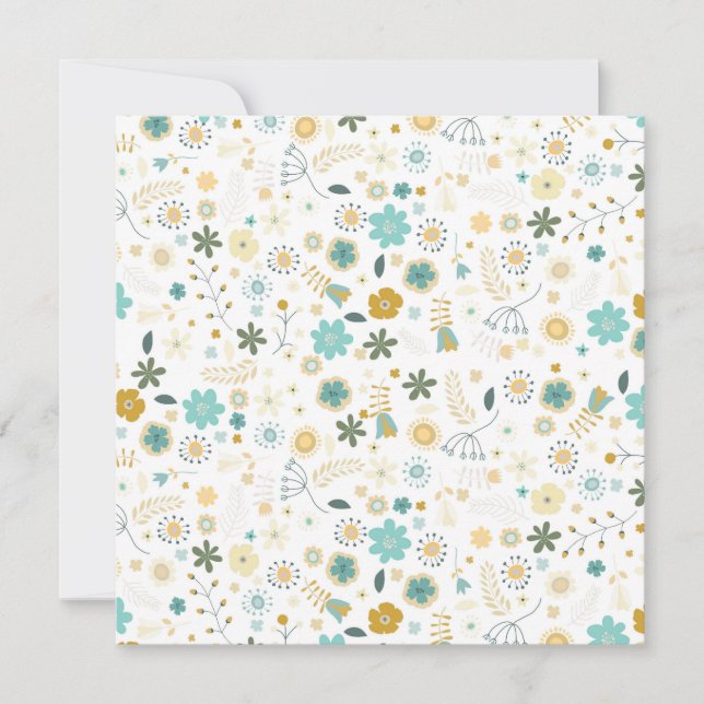 Invitation Floral (Devant)