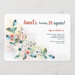 Invitation Floral 2