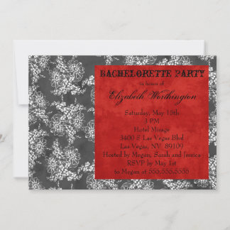Invitation Floral Bachelorette Party