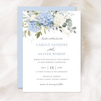Floral Elegant Hydrangea Mariage de verdure