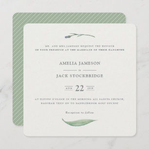 INVITATION FLORAL FORMEL