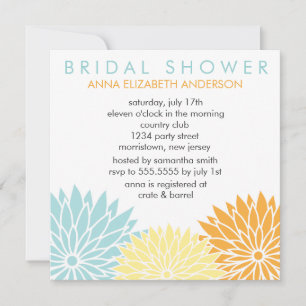 Invitation Floral frais