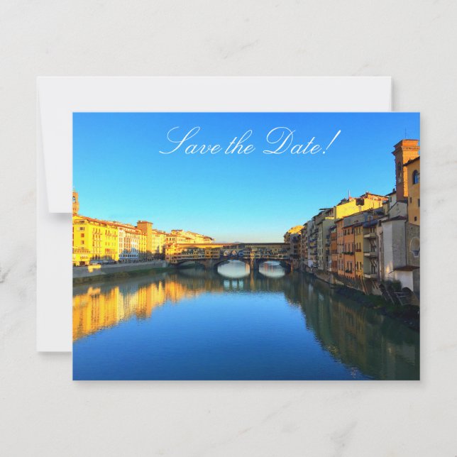Invitation Florence - Pont Vecchio (Devant)