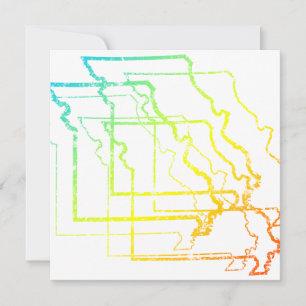 Invitation flou de chill missouri