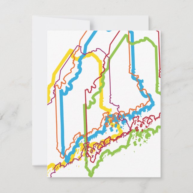 Invitation flou de fierté principale (Devant)