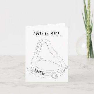 Invitation Fontaine de Marcel Duchamp R.Mutt 1917