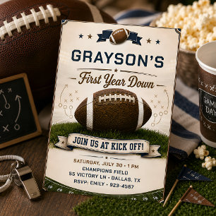 Invitation Football de la première année