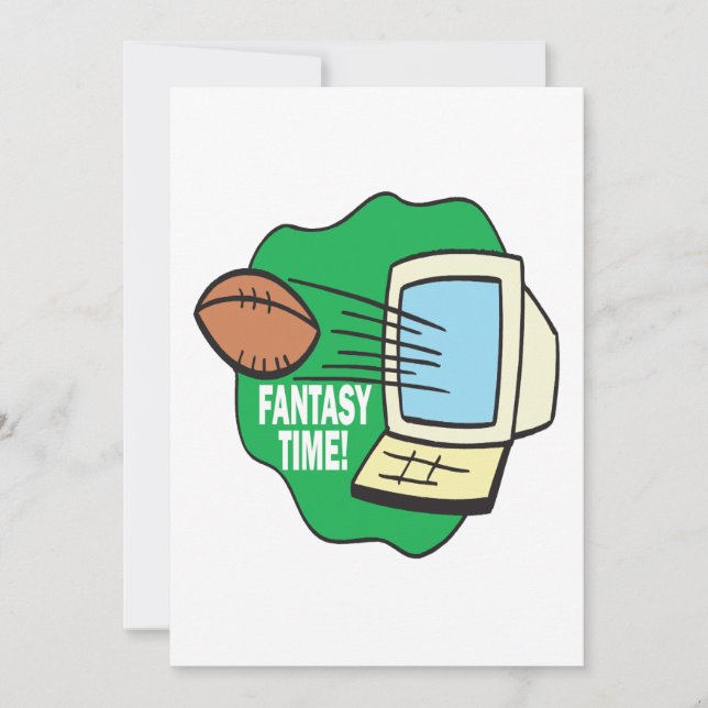 Invitation Football Imaginaire (Devant)