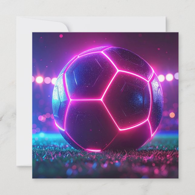 Invitation Football Mega (Devant)