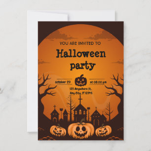 invitation for Halloween 2024