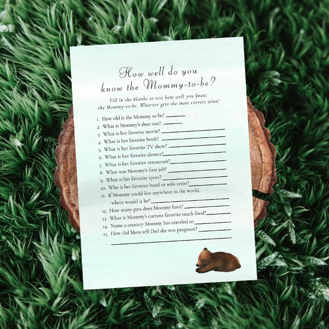 Invitation Forêt Aventure Qui Connaît Maman Meilleures Ours J (Créateur téléchargé)