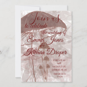 Invitation Forêt de champignons