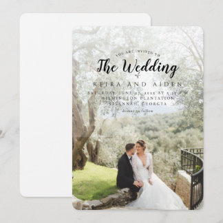 Invitation Forever Classic Mariage