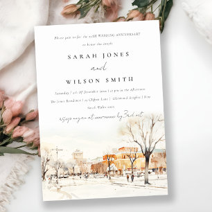 Invitation Forgo North Dakota City Mariage Anniversaire