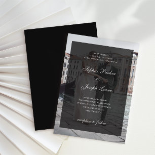Invitation Formel Classique et Superposition Sombre   Photo M