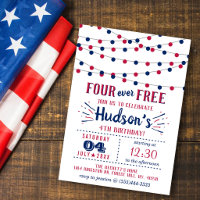 Four Ever Free ! Fête d'anniversaire du 14 juillet