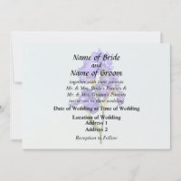 Fournitures de mariage Iris Violet Triple