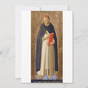 Invitation Fra Angelico - Saint Peter Martyr