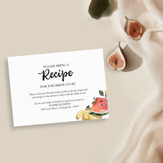 Invitation Fraîche De La Demande De Recette De Fête des marié (Créateur téléchargé)