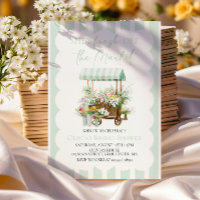 Frais débarqué du Marché Fleur Chariot Enterrement