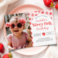 Fraise 1er Anniversaire Fête Berry 1er