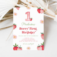 Fraise rose et rouge Berry Premier anniversaire