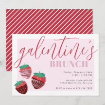 Fraises de chocolat de la Saint-Galentin