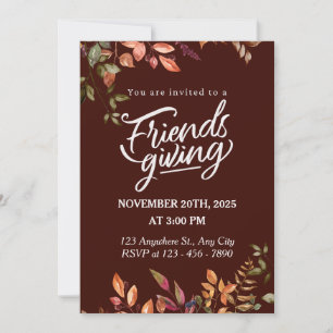 Invitation Friendsgiving
