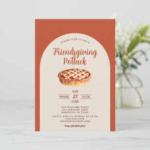 Invitation Friendsgiving Potluck