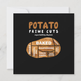 Invitation Frites Blagues Drôles Cadeau pour les Amateurs de 