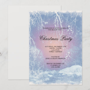 Invitation Froid Icy Winters Noël Party