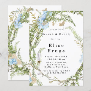 Invitation Fruits d'été rustique Brunch & Bubbly Invitati