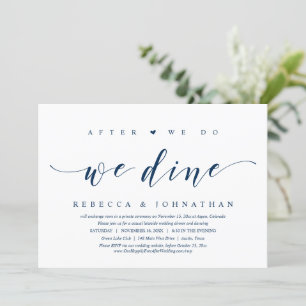 Invitation Fuite en Épousailles, Après Nous Nous Marions, Nou