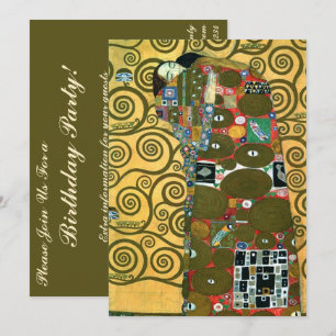 Invitation Fulfillment aka The Embrace par Gustav Klimt