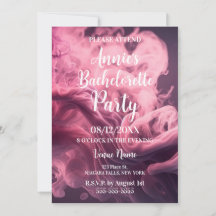 Fumée rose Bachelorette