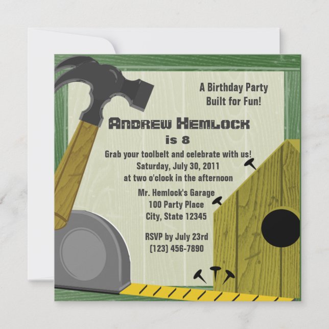Invitation Fun Birday (Devant)