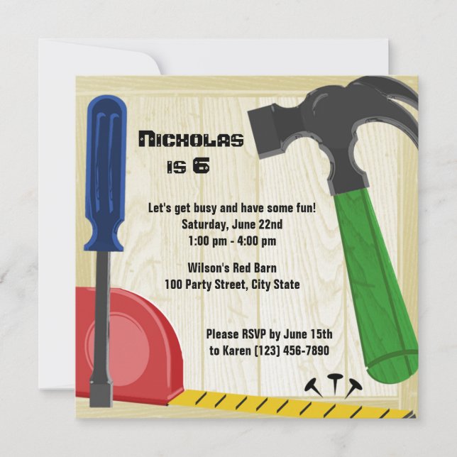 Invitation Fun Birday (Devant)