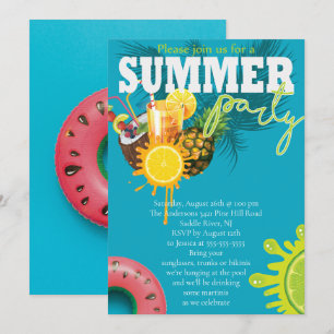 Invitation Fun d'été