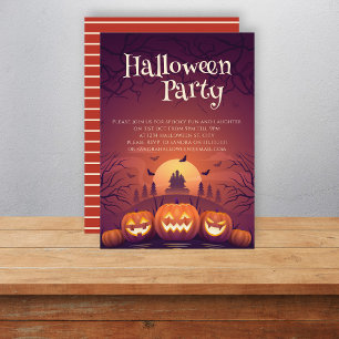 Invitation Fun éffrayant halloween