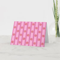 Fun et Fancy rose Noël Peppermenthe bonbon