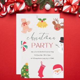 Invitation Fun Festif Noël