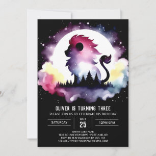 Invitation Fun Kids Lion Anniversaire