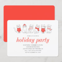 Invitation Fun Kitty Cat Party