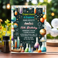 Fun Lab Kids Geek Nerd Mad Science 9e anniversaire
