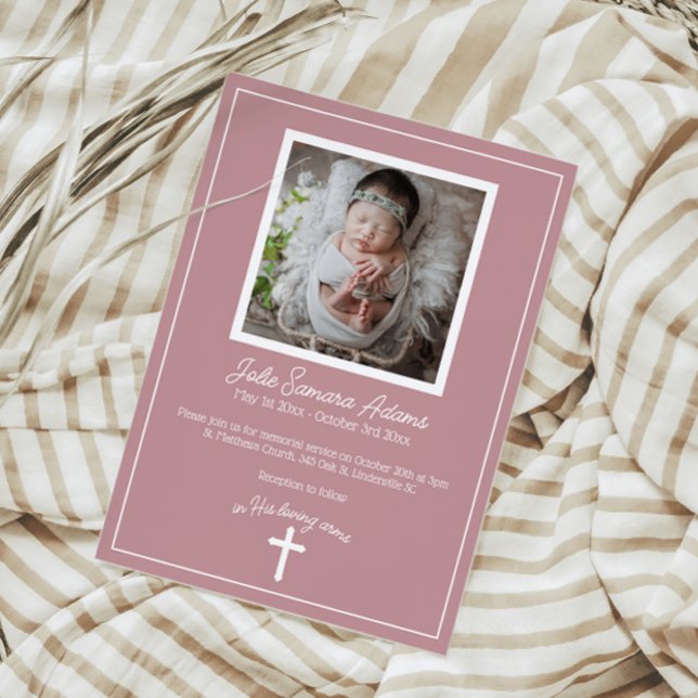 Invitation funéraire du Mémorial des bébés de la C (Créateur téléchargé)