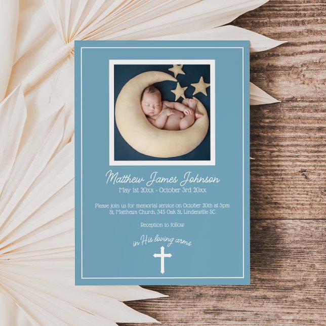 Invitation funéraire du Mémorial des bébés de la C (Créateur téléchargé)