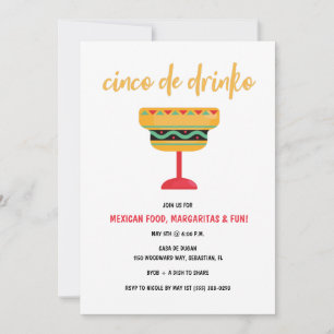 Invitation Funny Cinco de Mayo