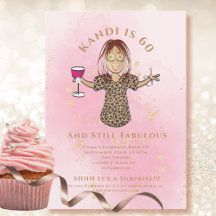 Funny Fabulous 60 Blush Gold Ethnic 60e anniversai