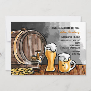 Invitation Fût de Bière